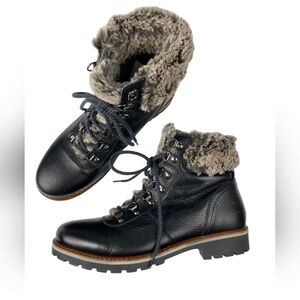 Avellini Leather Combat Boots Size 39 / 8